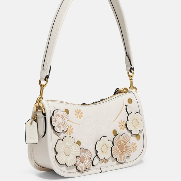 Swinger 20 With Tea Rose Applique 🎁😍💋 - Picture 3 of 4